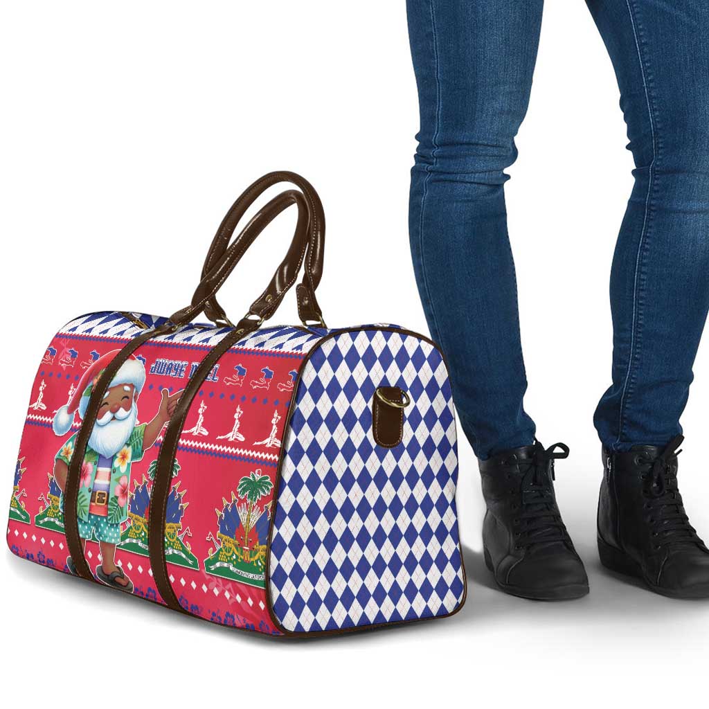 Haiti Christmas Travel Bag Haitian Santa Jwaye Nwel - Wonder Print Shop