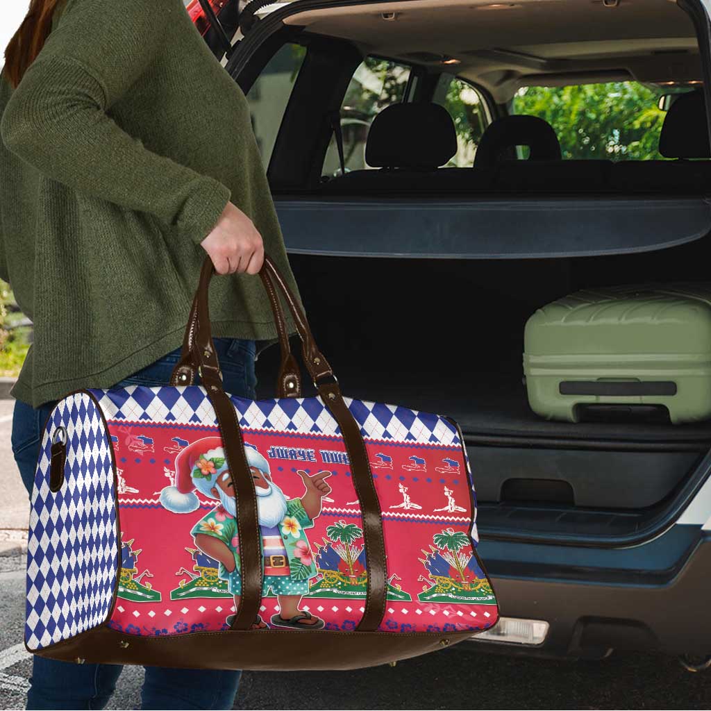Haiti Christmas Travel Bag Haitian Santa Jwaye Nwel - Wonder Print Shop