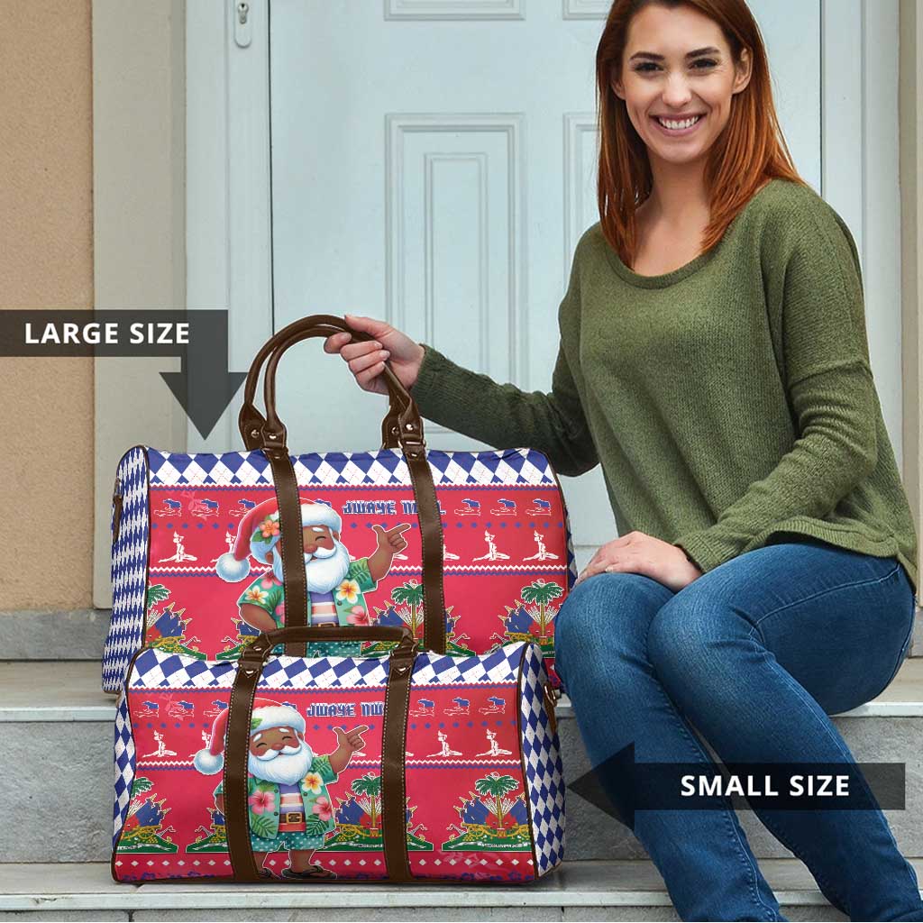 Haiti Christmas Travel Bag Haitian Santa Jwaye Nwel - Wonder Print Shop