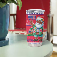 Haiti Christmas Tumbler Cup Haitian Santa Jwaye Nwel - Wonder Print Shop