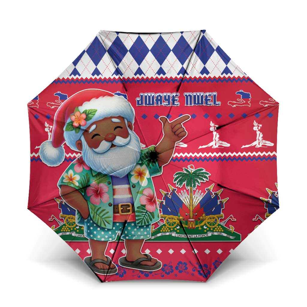 Haiti Christmas Umbrella Haitian Santa Jwaye Nwel - Wonder Print Shop