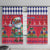 Haiti Christmas Window Curtain Haitian Santa Jwaye Nwel - Wonder Print Shop