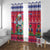Haiti Christmas Window Curtain Haitian Santa Jwaye Nwel - Wonder Print Shop