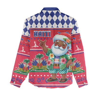 Haiti Christmas Women Casual Shirt Haitian Santa Jwaye Nwel - Wonder Print Shop