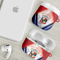 Panama Christmas AirPods Case Coat Of Arms Santa Harpy - Wonder Print Shop