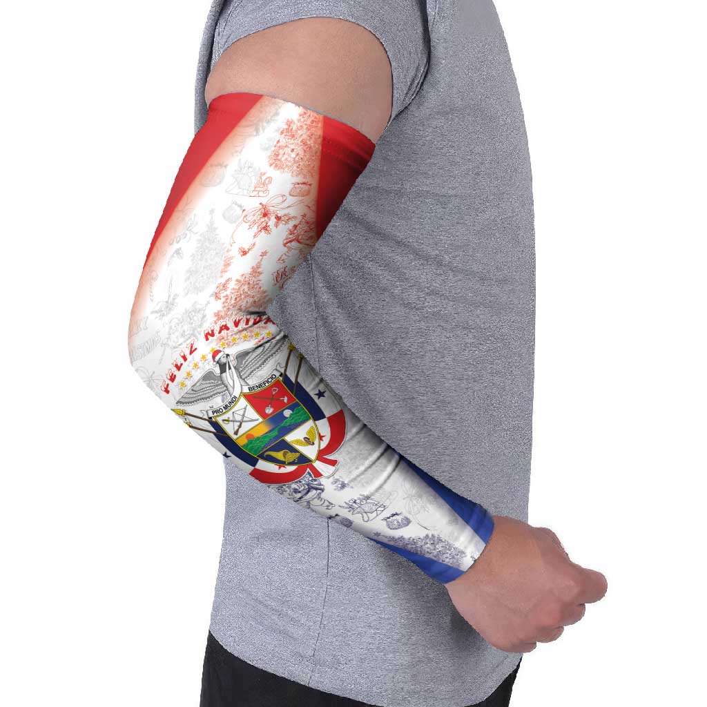 Panama Christmas Arm Sleeves Coat Of Arms Santa Harpy - Wonder Print Shop