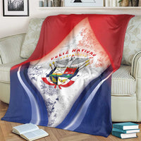 Panama Christmas Blanket Coat Of Arms Santa Harpy - Wonder Print Shop