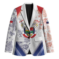 Panama Christmas Blazer Coat Of Arms Santa Harpy - Wonder Print Shop