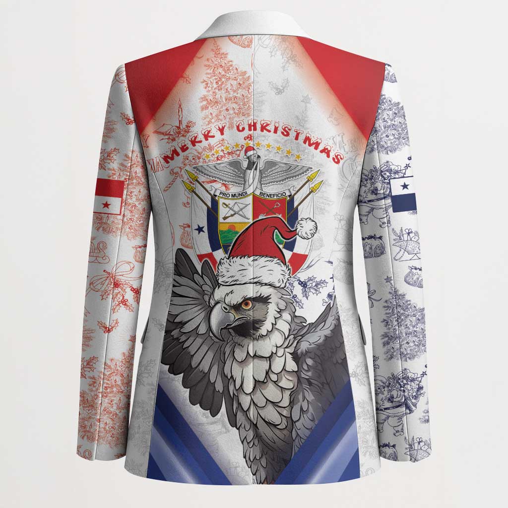 Panama Christmas Blazer Coat Of Arms Santa Harpy - Wonder Print Shop