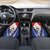 Panama Christmas Car Mats Coat Of Arms Santa Harpy - Wonder Print Shop