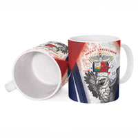Panama Christmas Ceramic Mug Coat Of Arms Santa Harpy - Wonder Print Shop