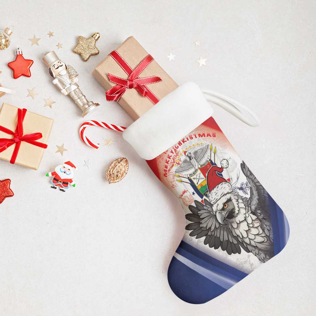 Panama Christmas Stocking Coat Of Arms Santa Harpy - Wonder Print Shop