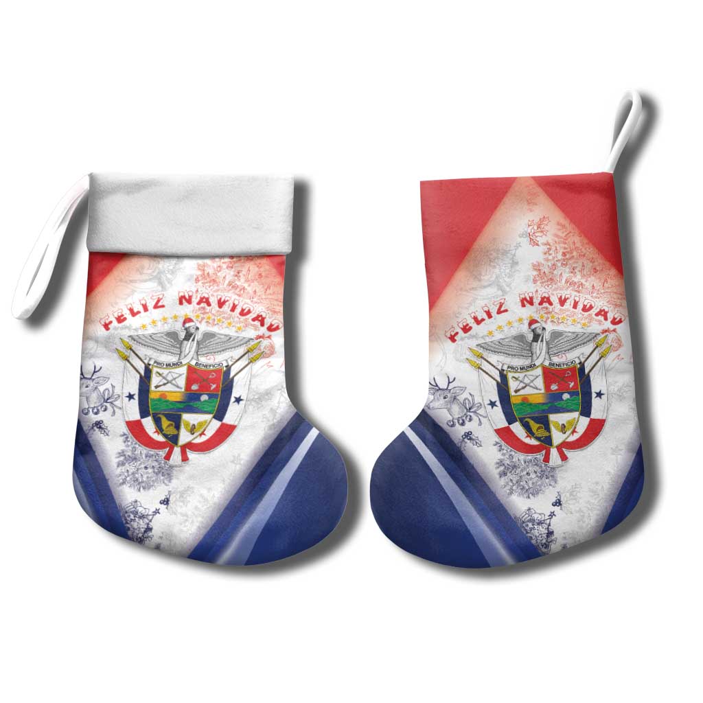 Panama Christmas Stocking Coat Of Arms Santa Harpy - Wonder Print Shop