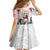 Panama Christmas Family Matching Long Sleeve Bodycon Dress and Hawaiian Shirt Coat Of Arms Santa Harpy - Wonder Print Shop