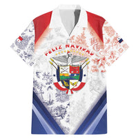 Panama Christmas Family Matching Mermaid Dress and Hawaiian Shirt Coat Of Arms Santa Harpy - Wonder Print Shop
