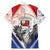 Panama Christmas Family Matching Mermaid Dress and Hawaiian Shirt Coat Of Arms Santa Harpy - Wonder Print Shop