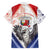 Panama Christmas Family Matching Tank Maxi Dress and Hawaiian Shirt Coat Of Arms Santa Harpy - Wonder Print Shop
