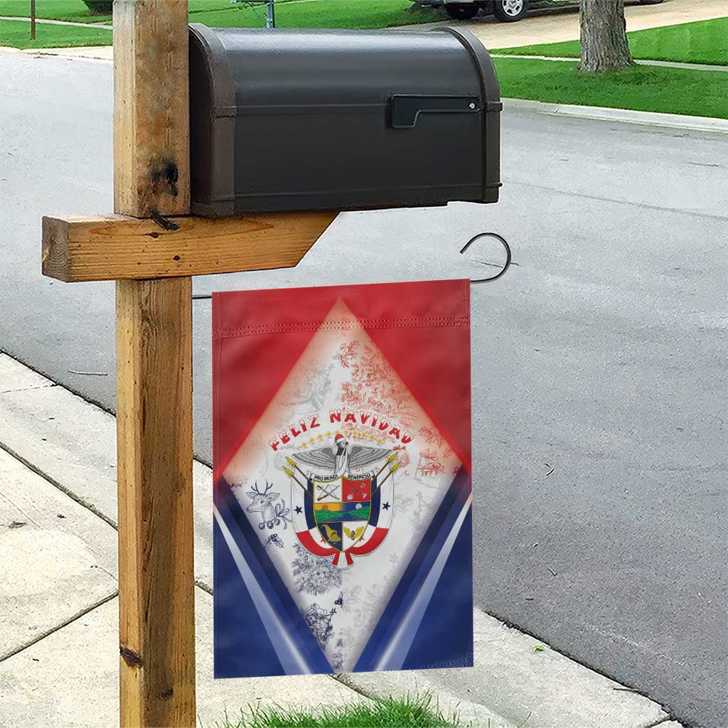 Panama Christmas Garden Flag Coat Of Arms Santa Harpy - Wonder Print Shop