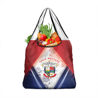 Panama Christmas Grocery Bag Coat Of Arms Santa Harpy - Wonder Print Shop