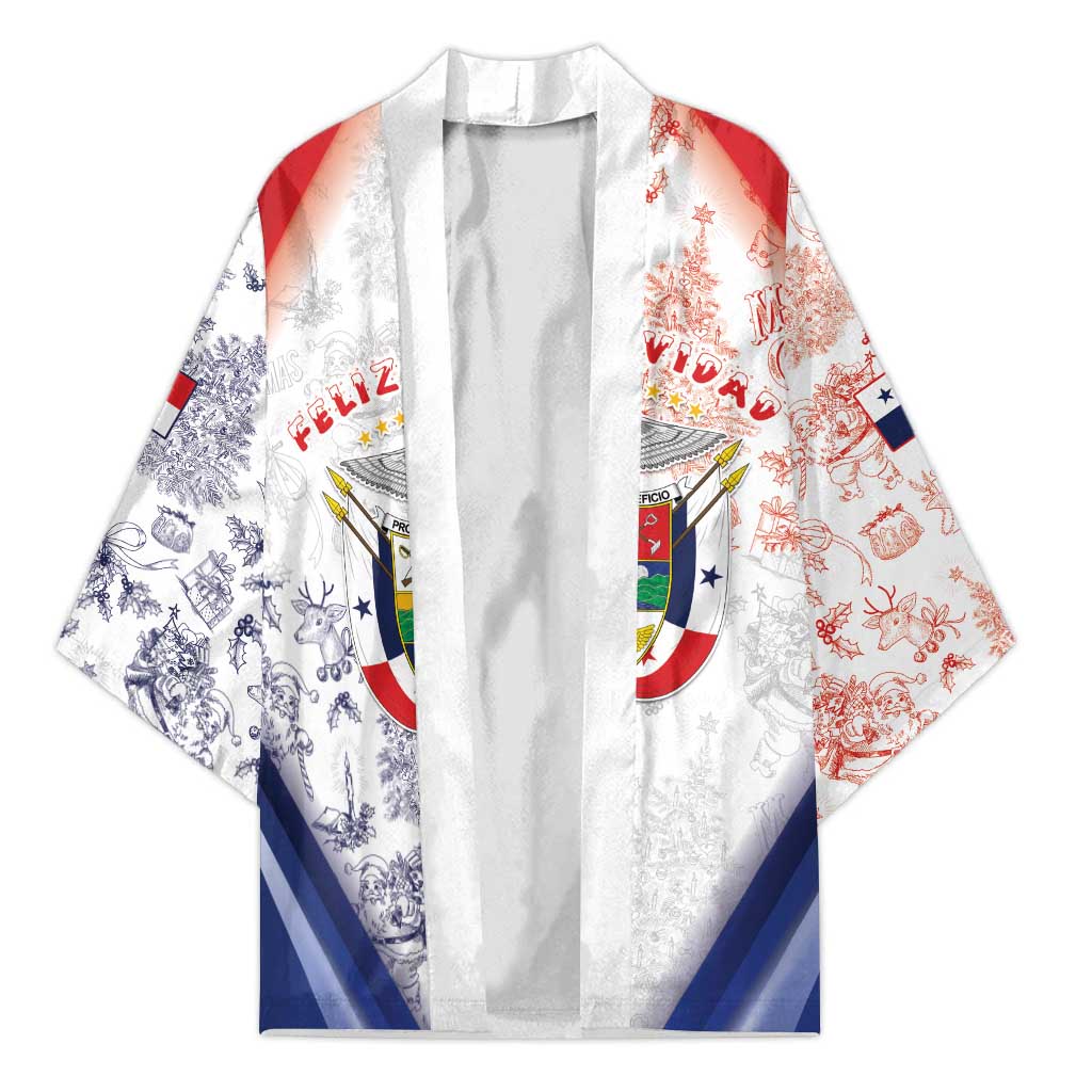 Panama Christmas Kimono Coat Of Arms Santa Harpy - Wonder Print Shop