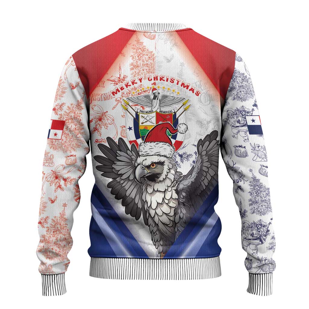 Panama Christmas Ugly Christmas Sweater Coat Of Arms Santa Harpy - Wonder Print Shop