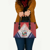 Panama Christmas Leather Bag Coat Of Arms Santa Harpy - Wonder Print Shop