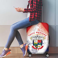 Panama Christmas Luggage Cover Coat Of Arms Santa Harpy - Wonder Print Shop