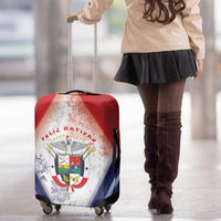 Panama Christmas Luggage Cover Coat Of Arms Santa Harpy - Wonder Print Shop