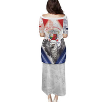 Panama Christmas Puletasi Coat Of Arms Santa Harpy - Wonder Print Shop