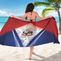 Panama Christmas Sarong Coat Of Arms Santa Harpy - Wonder Print Shop