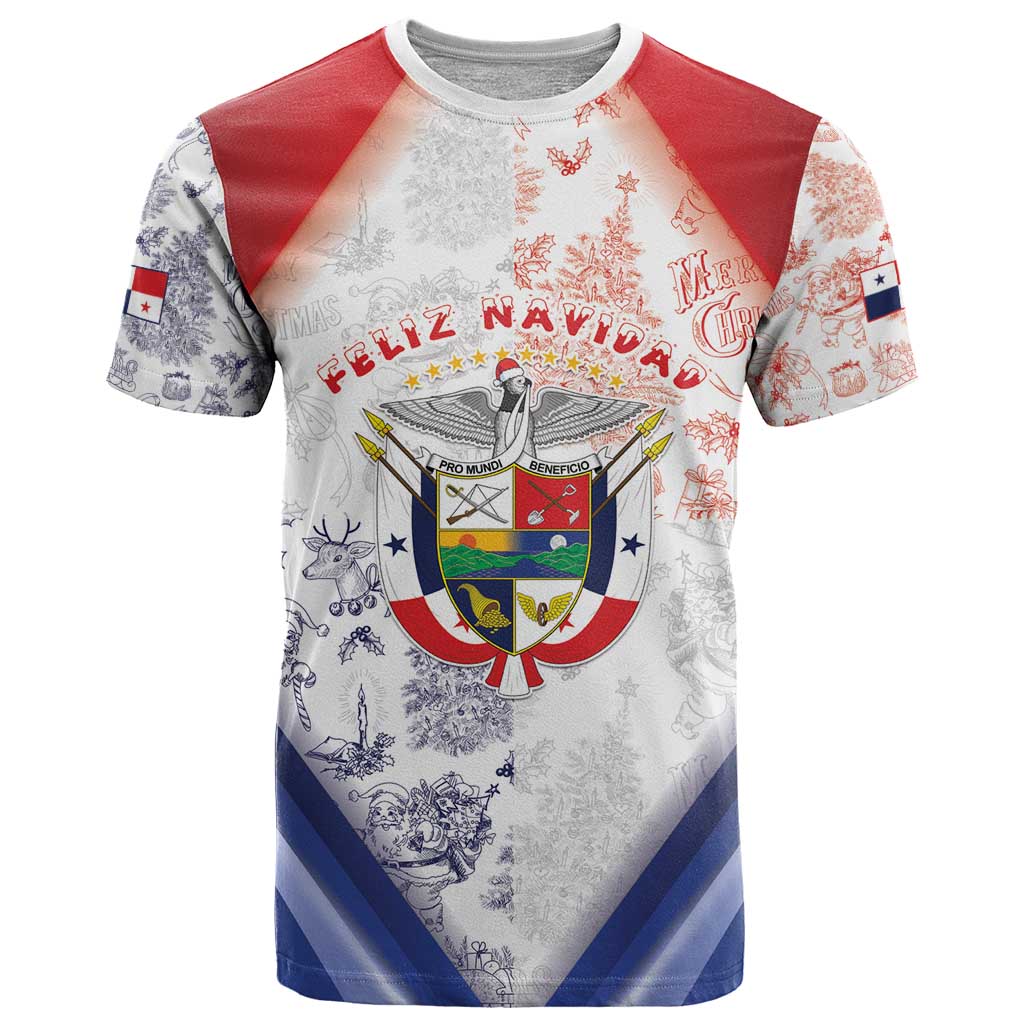 Panama Christmas T Shirt Coat Of Arms Santa Harpy - Wonder Print Shop