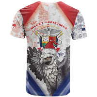Panama Christmas T Shirt Coat Of Arms Santa Harpy - Wonder Print Shop