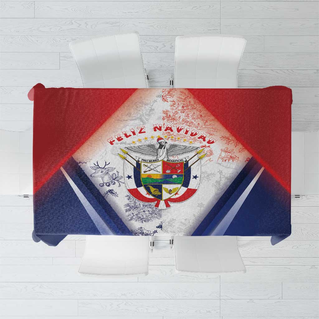 Panama Christmas Tablecloth Coat Of Arms Santa Harpy - Wonder Print Shop