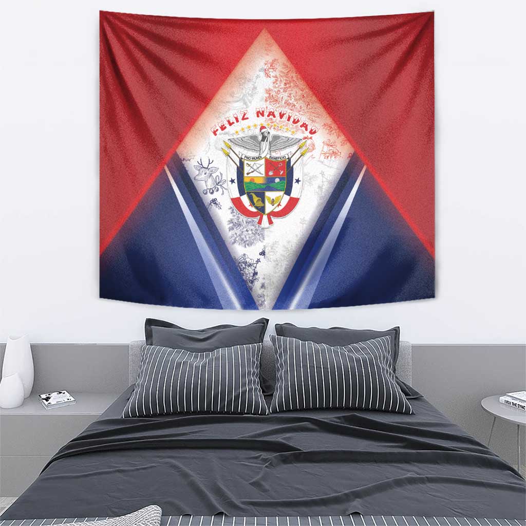 Panama Christmas Tapestry Coat Of Arms Santa Harpy - Wonder Print Shop