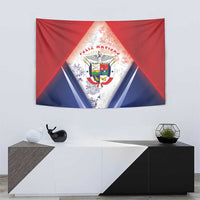 Panama Christmas Tapestry Coat Of Arms Santa Harpy - Wonder Print Shop