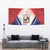 Panama Christmas Tapestry Coat Of Arms Santa Harpy - Wonder Print Shop