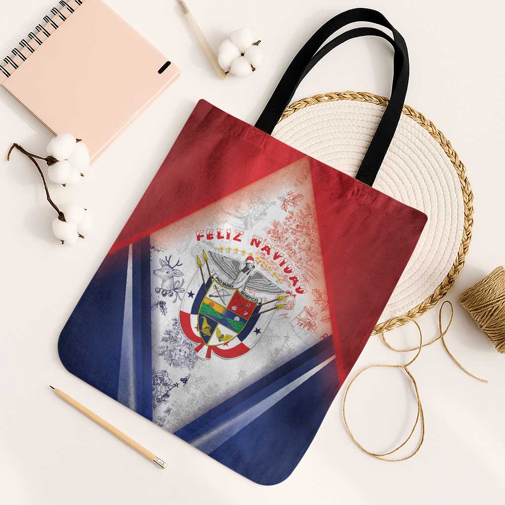 Panama Christmas Tote Bag Coat Of Arms Santa Harpy - Wonder Print Shop