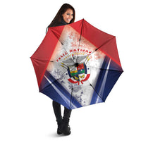 Panama Christmas Umbrella Coat Of Arms Santa Harpy - Wonder Print Shop