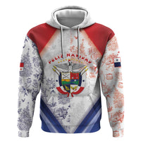 Panama Christmas Zip Hoodie Coat Of Arms Santa Harpy - Wonder Print Shop