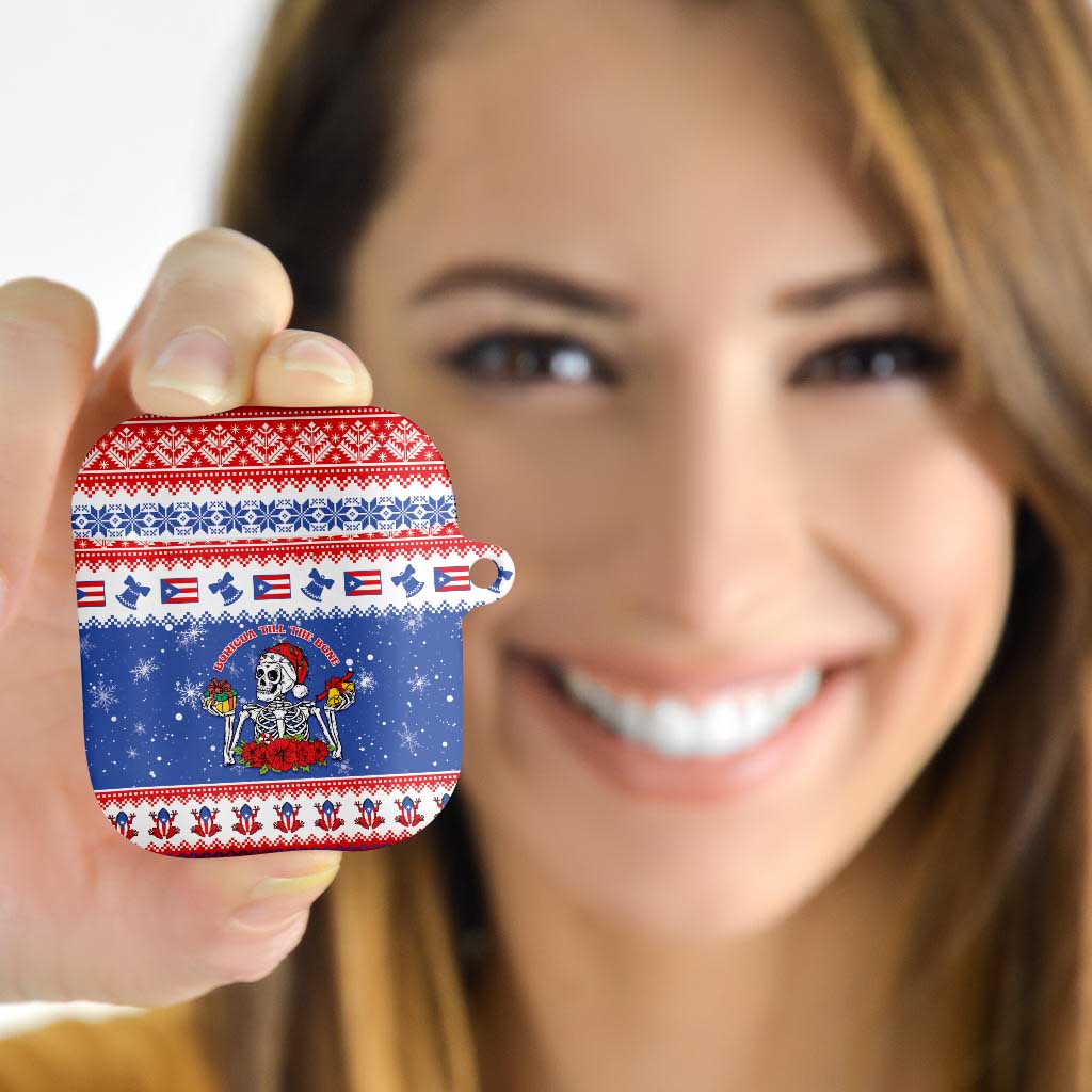 Puerto Rico Christmas AirPods Case Boricua Till The Bone - Wonder Print Shop