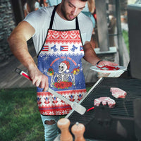 Puerto Rico Christmas Apron Boricua Till The Bone - Wonder Print Shop