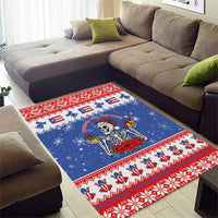 Puerto Rico Christmas Area Rug Boricua Till The Bone - Wonder Print Shop