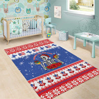 Puerto Rico Christmas Area Rug Boricua Till The Bone - Wonder Print Shop