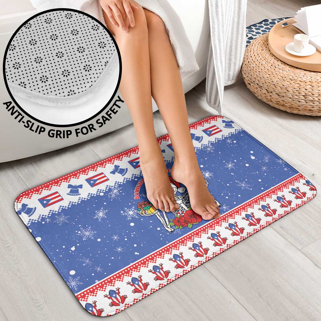 Puerto Rico Christmas Bathroom Set Boricua Till The Bone - Wonder Print Shop