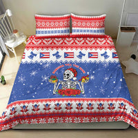 Puerto Rico Christmas Bedding Set Boricua Till The Bone - Wonder Print Shop