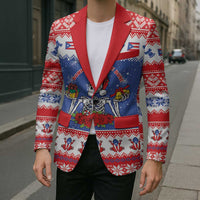 Puerto Rico Christmas Blazer Boricua Till The Bone - Wonder Print Shop
