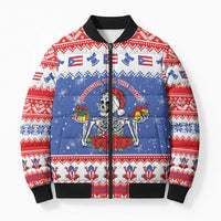 Puerto Rico Christmas Bomber Puffer Jacket Boricua Till The Bone - Wonder Print Shop