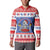 Puerto Rico Christmas Button Sweatshirt Boricua Till The Bone - Wonder Print Shop