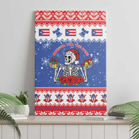 Puerto Rico Christmas Canvas Wall Art Boricua Till The Bone - Wonder Print Shop