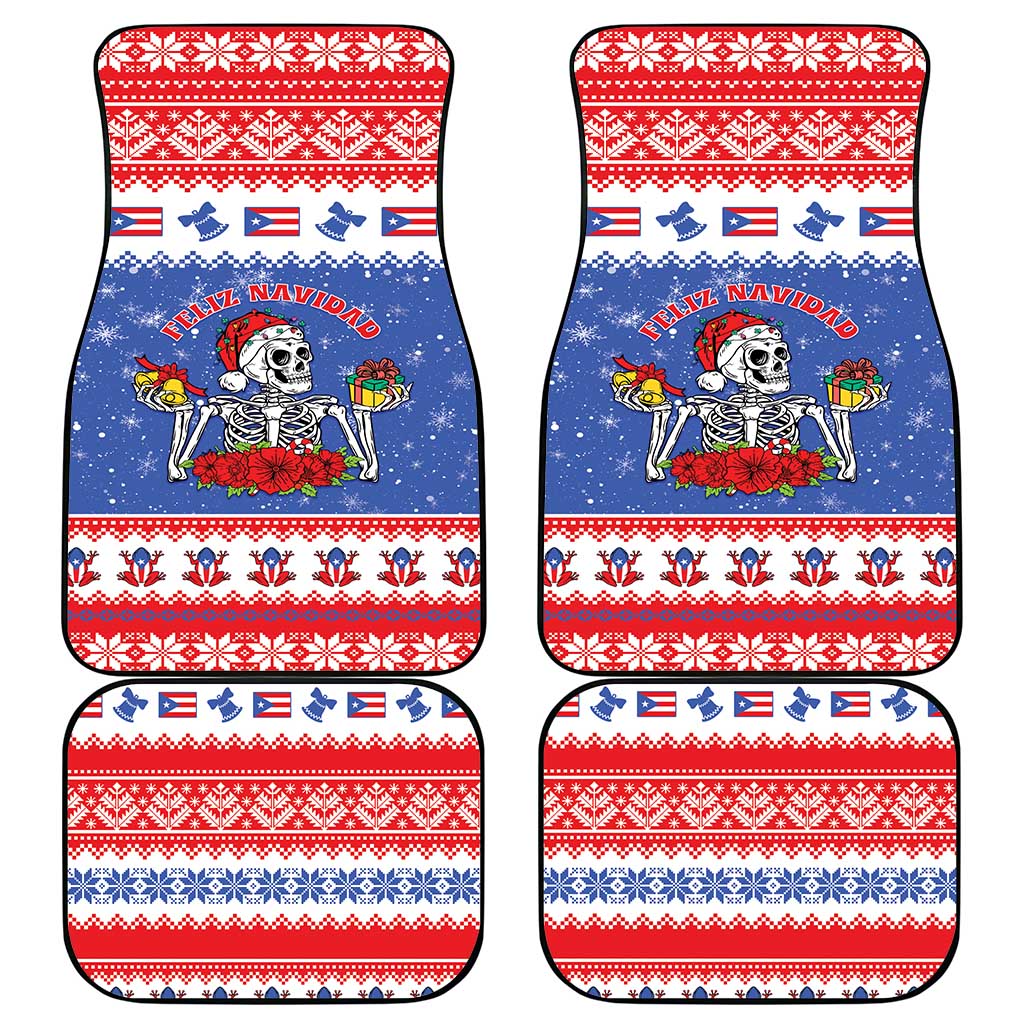 Puerto Rico Christmas Car Mats Boricua Till The Bone - Wonder Print Shop